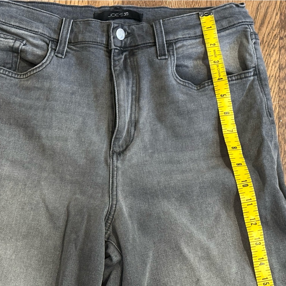 Joe’s Jean Wide-Leg Gray Denim Jeans high Rise - Picture 3 of 10